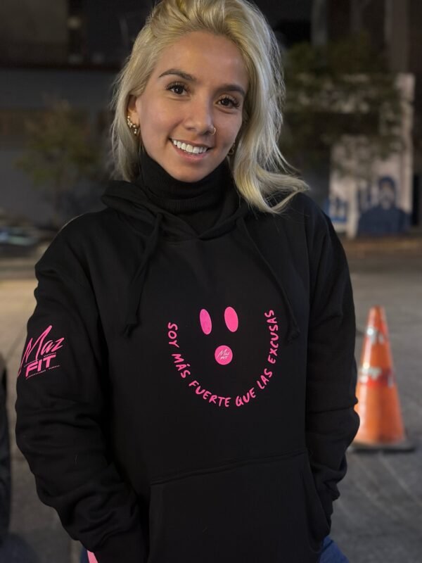 Hoddie "Soy más fuerte que las excusas" - Imagen 5
