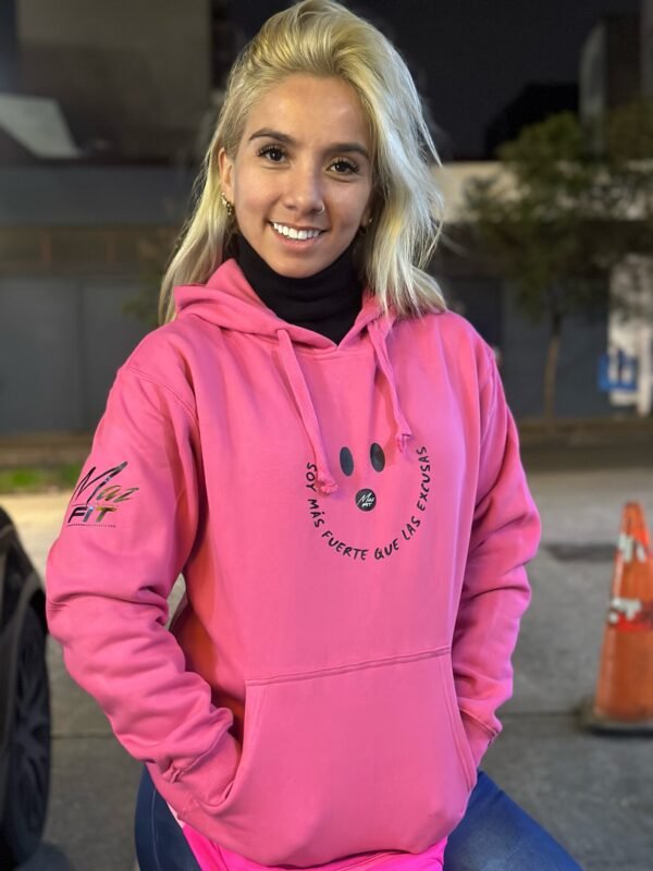 Hoddie "Soy más fuerte que las excusas" - Imagen 4
