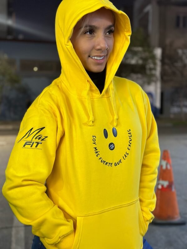 Hoddie "Soy más fuerte que las excusas" - Imagen 3