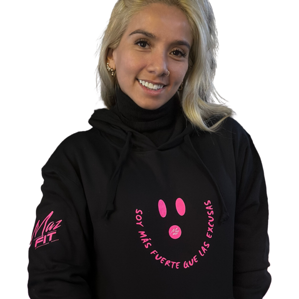 Hoddie "Soy más fuerte que las excusas"